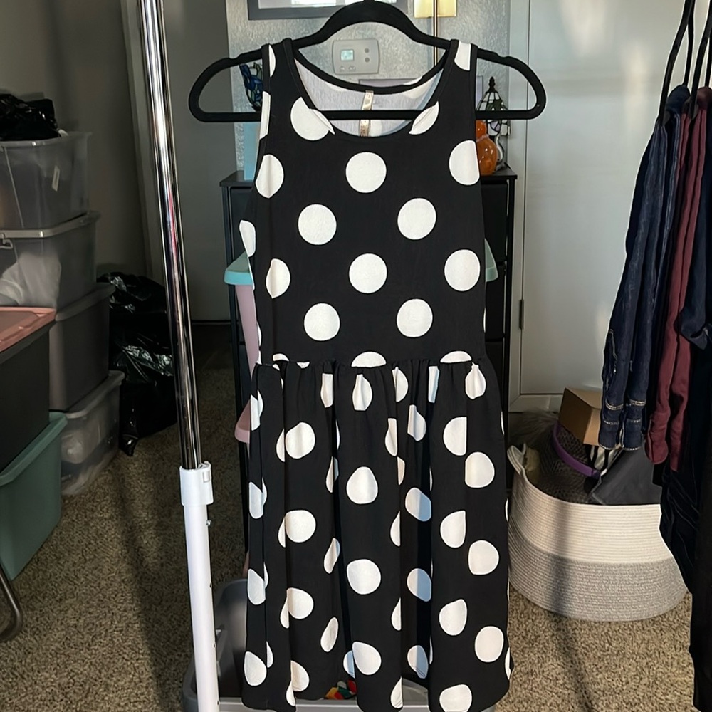 NWOT PAOLINO SZ S POLKADOT DRESS
